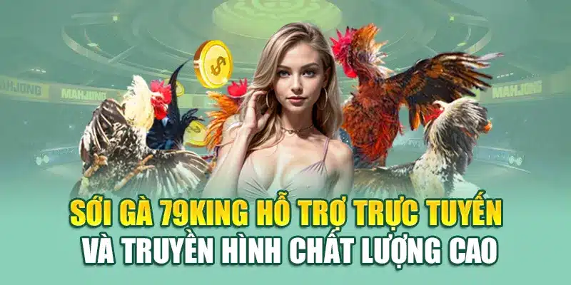 Đá Gà Cựa Sắt – Đối Kháng Rực Lửa Tại Trường Đấu 79king 3 Sới gà 79King hỗ trợ trực tuyến và truyền hình chất lượng cao